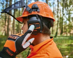 Stihl ADVANCE ProCOM Ear Defenders Set - 0000 889 8011 -Stih Machinery Shop 1 0000s 0001 PE HELMSET ADVANCE PROCOM AW 018