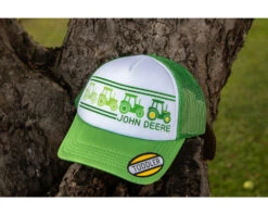 John Deere Kids Mesh Back Cap Green - MC53084519GR -Stih Machinery Shop MC53084519GR1