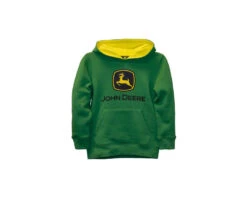 John Deere Kids Trademark Hoodie Green/Yellow - MCPB4J056G