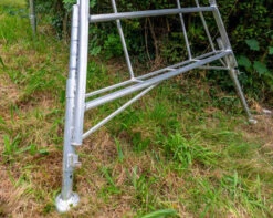 Henchman Tripod Ladder - 3 Adjustable Legs -Stih Machinery Shop Unevenground